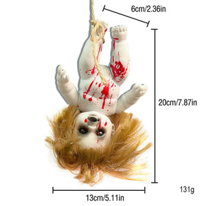 Halloween Hanging Ghost Dolls Spooky Tricky Toys Ornament Horror Atmosphere Bar Courtyard Prop Happy Halloween Day Party Decor