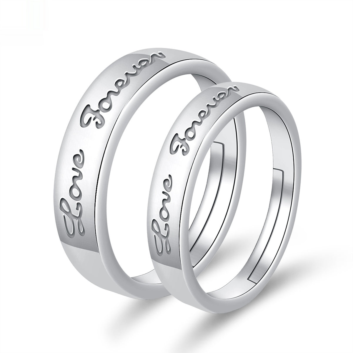 Moissanite Engagement Couple Couple Rings
