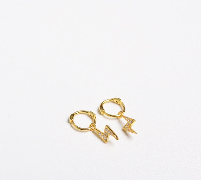 Lightning Stud Earrings