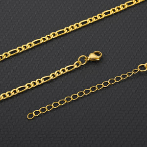 Handmade Diy Ornament Stainless Steel Cuban Necklaces