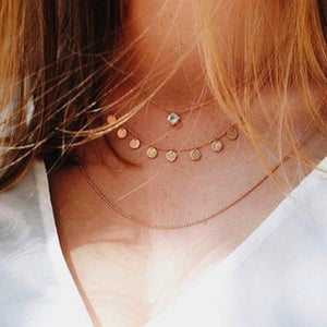 Bls-miracle Multilayer Necklace for Women trendy stylish 