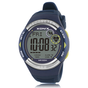 waterproof electronic watch without chest strap