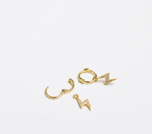 Lightning Stud Earrings