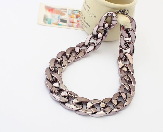 New Fashion Thick Chain Necklaces A214G Women's Jewelry