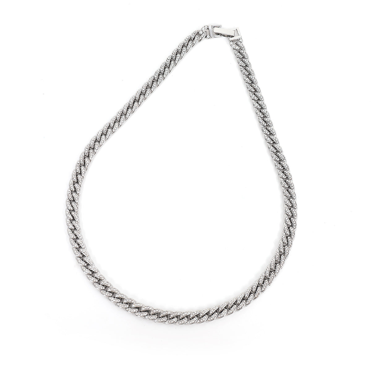 Simple Alloy Chain Men's And Women's Necklaces Hip Hop