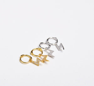 Lightning Stud Earrings