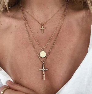 Bls-miracle Multilayer Necklace for Women trendy stylish 