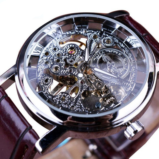Mechanical watches Men's mechanical watches showcasing intricate gears and elegant design.