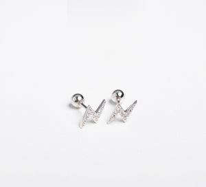 Lightning Stud Earrings
