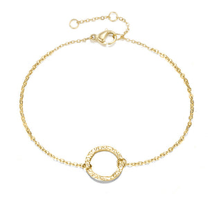 Dalia Gold Hoop Bracelet