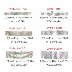 Fashion Women Full Crystal Rhinestone Choker Necklace design