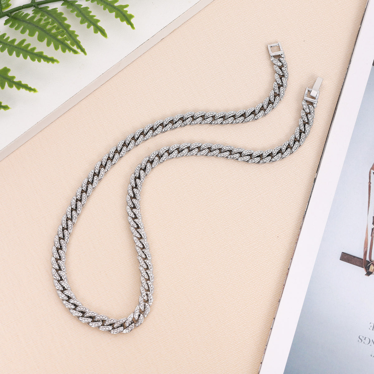 Simple Alloy Chain Men's And Women's Necklaces Hip Hop