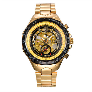 Mechanical watches and men’s mechanical watches featuring a gold stainless steel design.