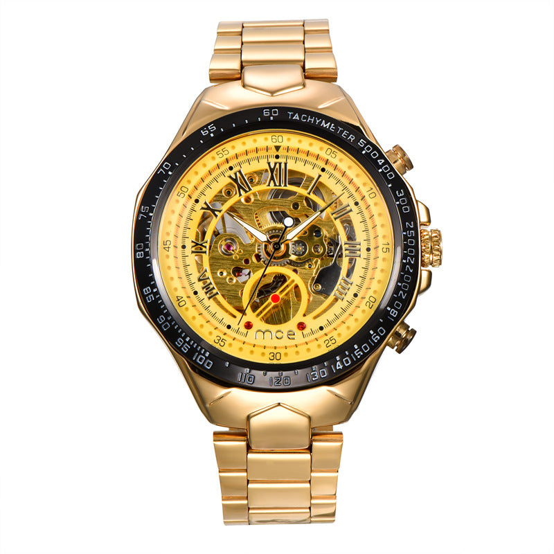 Mechanical watches and men’s mechanical watches in gold with intricate design and precise engineering.