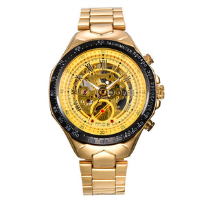 Mechanical watches and men’s mechanical watches in gold with intricate design and precise engineering.