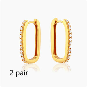 Lumiya Hoop Earrings