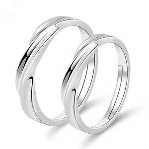 Moissanite Engagement Couple Couple Rings