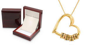 Personalized Heart Necklaces Women Jewelry Custom Name Necklaces & Pendants Mothers Day Gift
