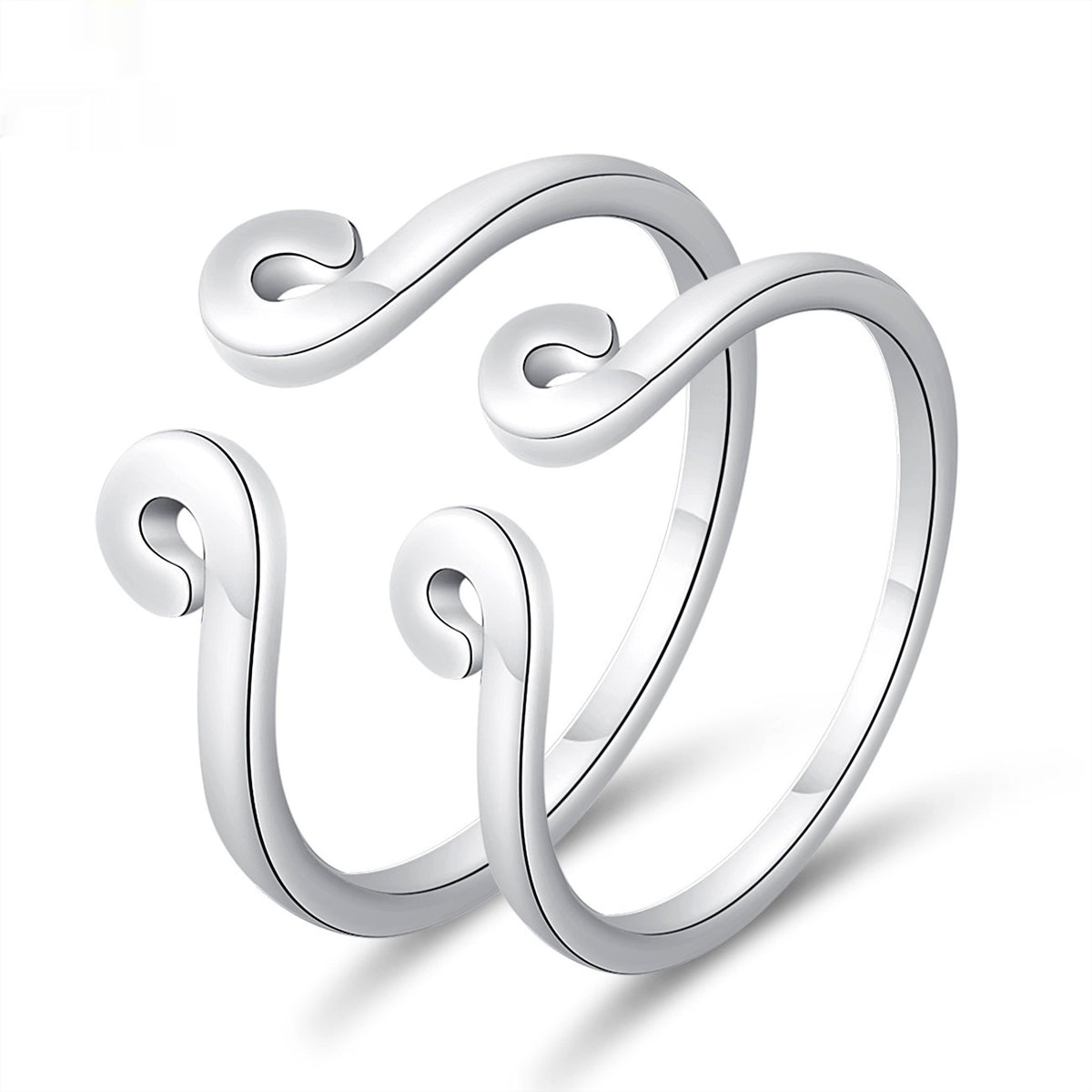 Moissanite Engagement Couple Couple Rings