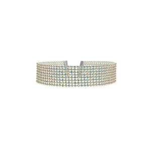 Fashion Women Full Crystal Rhinestone Choker Necklace design