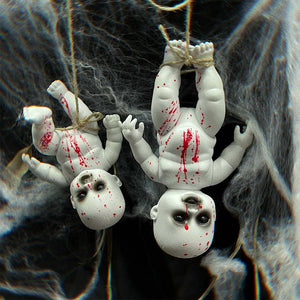 Halloween Hanging Ghost Dolls Spooky Tricky Toys Ornament Horror Atmosphere Bar Courtyard Prop Happy Halloween Day Party Decor
