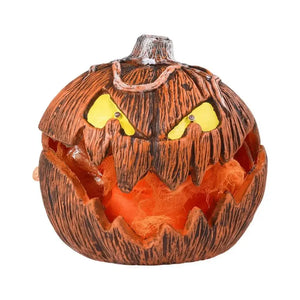 Halloween Pumpkin Animated Decor,Noise Activated Talking and Lifting,Creates Spooky Atmosphere for Halloween Party Decoration