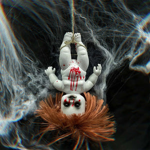 Halloween Hanging Ghost Dolls Spooky Tricky Toys Ornament Horror Atmosphere Bar Courtyard Prop Happy Halloween Day Party Decor