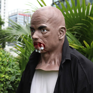 Halloween Costume Party Props Evil Mask Creepy Masquerade Dress Horror Headgear