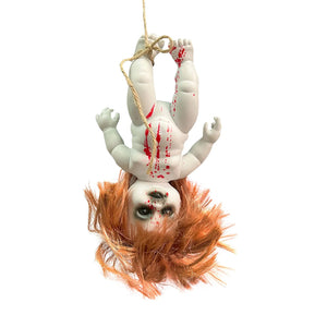 Halloween Hanging Ghost Dolls Spooky Tricky Toys Ornament Horror Atmosphere Bar Courtyard Prop Happy Halloween Day Party Decor