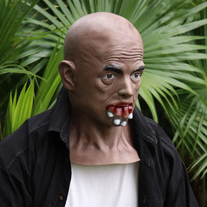 Halloween Costume Party Props Evil Mask Creepy Masquerade Dress Horror Headgear