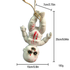 Halloween Hanging Ghost Dolls Spooky Tricky Toys Ornament Horror Atmosphere Bar Courtyard Prop Happy Halloween Day Party Decor