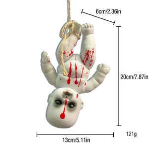 Halloween Hanging Ghost Dolls Spooky Tricky Toys Ornament Horror Atmosphere Bar Courtyard Prop Happy Halloween Day Party Decor