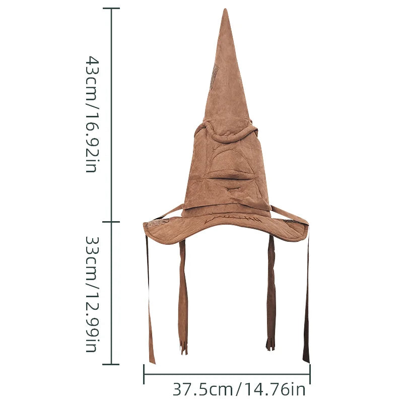 Halloween witch hat, witch headwear, party cosplay, masquerade supplies