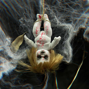 Halloween Hanging Ghost Dolls Spooky Tricky Toys Ornament Horror Atmosphere Bar Courtyard Prop Happy Halloween Day Party Decor