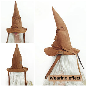 Halloween witch hat, witch headwear, party cosplay, masquerade supplies
