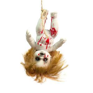 Halloween Hanging Ghost Dolls Spooky Tricky Toys Ornament Horror Atmosphere Bar Courtyard Prop Happy Halloween Day Party Decor