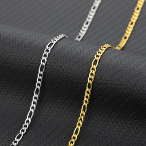 Handmade Diy Ornament Stainless Steel Cuban Necklaces