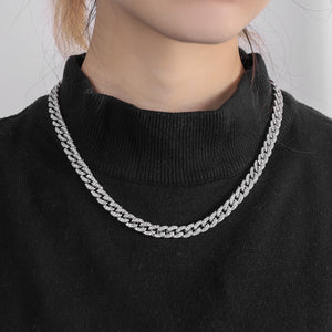 Simple Alloy Chain Men's And Women's Necklaces Hip Hop